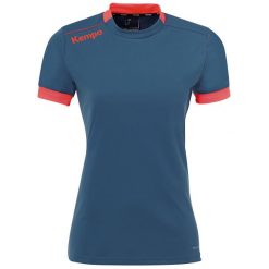 Damska koszulka Kempa Player. Czarne koszulki sportowe damskie Kempa, xl, bez wzorów, bez kołnierzyka, bez ramiączek, na fitness i siłownię. Za 136.50 zł.