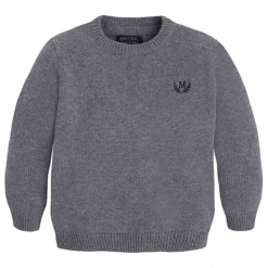 Sweter w kolorze szarym. Swetry dla chłopców marki Reserved. W wyprzedaży za 72.95 zł.