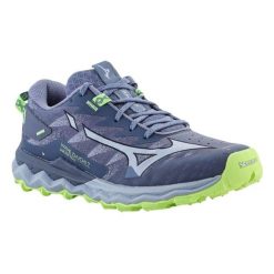 Buty Damskie Daichi Wave. Niebieskie trekkingi damskie Mizuno, trekkingowe. Za 1,014.99 zł.