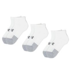 Skarpety krótkie Under Armour. Białe skarpety damskie Under Armour, bez wzorów. Za 49.99 zł.