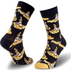 Skarpety Wysokie Unisex HAPPY SOCKS - BEA01-6000 Granatowy Żółty. Skarpety damskie Happy Socks. Za 39.90 zł.