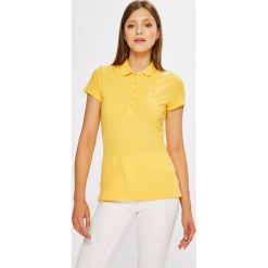 Tommy Hilfiger - Top. Szare topy damskie Tommy Hilfiger, z bawełny, z krótkim rękawem. W wyprzedaży za 199.90 zł.