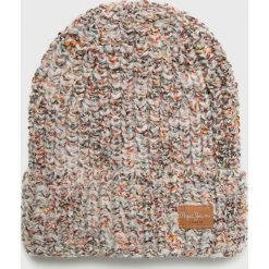 Pepe Jeans - Czapka. Szare czapki i kapelusze damskie Pepe Jeans, z dzianiny. Za 119.90 zł.
