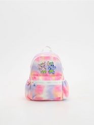 Kolorowy plecak Lilo i Stitch - wielobarwny. Torby i plecaki dziecięce Reserved, z bawełny. W wyprzedaży za 55.99 zł.