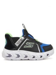 Skechers Sneakersy Hypno-Flash 2.0-Brisk-Brights 403830N/BBLM Czarny. Czarne buty sportowe chłopięce Skechers, bez wzorów, z materiału, bez zapięcia. Za 159.99 zł.