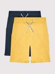 NAME IT Komplet 2 par szortów sportowych 13201787 Kolorowy Regular Fit. Szorty dla chłopców Name it, bez wzorów, z bawełny, sportowe. Za 99.99 zł.