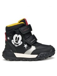 Geox Śniegowce B Trekkyup B Abx B566LE 054FU C0048 M Czarny. Czarne buty zimowe chłopięce Geox, bez wzorów, ze skóry, bez zapięcia. Za 219.99 zł.