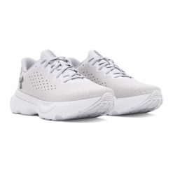 Buty do biegania damskie Under Armour Infinite. Białe obuwie sportowe damskie Under Armour, bez wzorów, do biegania. Za 349.99 zł.