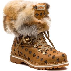 Śniegowce MONTELLIANA - Seicento M1749 Brown. Brązowe kozaki damskie Montelliana, z polaru. Za 2,200.00 zł.