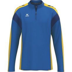 Wielokolorowy top treningowy Erima Celebrate 125 dla juniorów. Niebieskie koszule damskie Erima, bez wzorów, bez kołnierzyka, bez ramiączek. Za 278.99 zł.