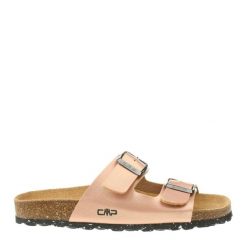 Klapki damskie CMP ECO THALITHA. Brązowe obuwie sportowe damskie CMP, bez wzorów, trekkingowe. Za 129.99 zł.