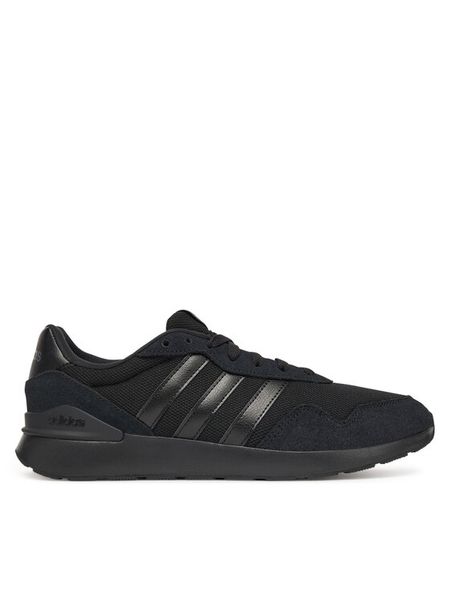 Adidas Sneakersy Run 60s 4.0 JR2057 Czarny. Czarne buty sportowe męskie Adidas, z materiału, bez zapięcia. Za 189.99 zł.