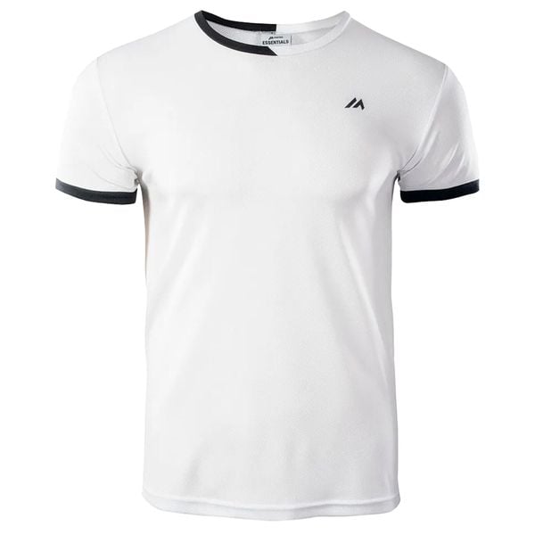 T-shirt Męski Liberos. Białe t-shirty męskie MARTES ESSENTIALS, l, bez wzorów, z materiału, bez kołnierzyka. Za 59.99 zł.