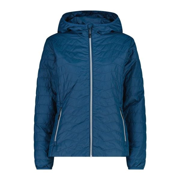 Kurtka damska turystyczna CMP 35Z5006. Niebieskie kurtki damskie CMP, s, bez wzorów, bez kaptura, trekkingowe. Za 380.00 zł.
