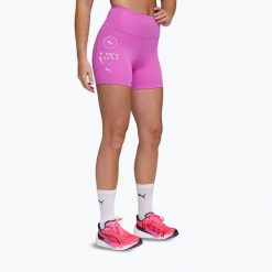 Spodenki treningowe damskie PUMA Hyrox Tad Essential Tight. Czerwone szorty damskie Puma, na lato, bez wzorów. Za 149.99 zł.