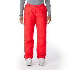 Spodnie narciarskie i snowboardowe damskie Wedze First Heat. Czerwone spodnie snowboardowe damskie QUECHUA, na zimę, m, bez wzorów, z materiału, sportowe, narciarskie. Za 119.99 zł.