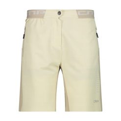 Szorty damskie rowerowe CMP 35C6096. Brązowe szorty sportowe damskie CMP, l, bez wzorów, sportowe. Za 356.00 zł.