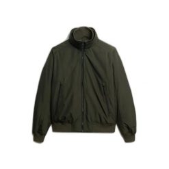 Kurtka Superdry Harrington City. Zielone kurtki męskie Superdry., l, z aplikacjami, klasyczne, bez kaptura. Za 559.00 zł.