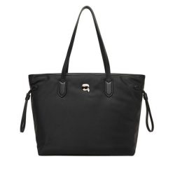 Torebka KARL LAGERFELD. Czarne torebki do ręki damskie KARL LAGERFELD, bez wzorów, klasyczne, bez dodatków. Za 679.99 zł.