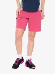Spodenki turystyczne damskie La Sportiva Monument Shorts. Czerwone szorty damskie La Sportiva, s, bez wzorów, z materiału, eleganckie. Za 306.89 zł.
