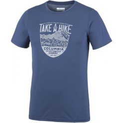 Columbia Koszulka Męska Laney Hill Short Sleeve Tee Carbon, L. Koszulki sportowe męskie marki Columbia. W wyprzedaży za 95.00 zł.