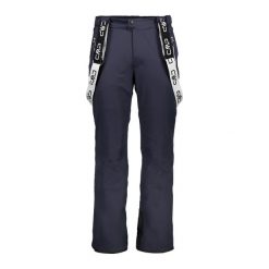 Spodnie narciarskie męskie CMP 3W04467. Czarne spodnie snowboardowe męskie CMP, na zimę, m, bez wzorów, narciarskie. Za 699.99 zł.