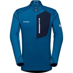 Bluza męska Mammut Taiss Light ML Jacket. Niebieskie bluzy męskie Mammut, m, bez wzorów, bez kaptura, trekkingowe. Za 592.99 zł.