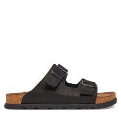 Klapki Rieker. Czarne klapki męskie Rieker. Za 359.99 zł.