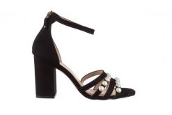 Sandały Bayla-065 1339788 Czarny, Skóra naturalna - 40. Czarne sandały damskie Bayla, bez wzorów, ze skóry, bez obcasa, bez zapięcia. W wyprzedaży za 89.10 zł.