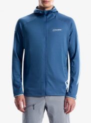 Bluza z kapturem męska Berghaus Staindrop Hike Jkt Am. Niebieskie bluzy męskie Berghaus, m, bez wzorów, z materiału, z kapturem. Za 335.49 zł.