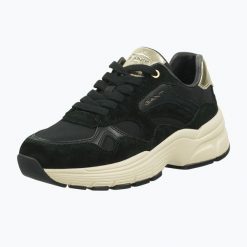 Buty damskie GANT Neuwill. Czarne obuwie sportowe damskie GANT, bez wzorów, trekkingowe. Za 449.99 zł.