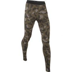 Legginsy sportowe, długie, LEVEL 2 bonprix ciemnooliwkowy wzorzysty. Legginsy damskie marki MAKE ME BIO. Za 59.99 zł.