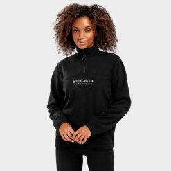 Bluza z grubego polaru damska Shadow-W SIROKO. Czarne bluzy damskie SIROKO, na zimę, l, bez wzorów, z polaru, bez kaptura. Za 292.00 zł.
