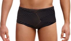 Kąpielówki FUNKY TRUNKS Gold Weaver - trunki chłopięce. Czarne kąpielówki dla chłopców FUNKY TRUNKS, bez wzorów, z elastanu. Za 99.00 zł.