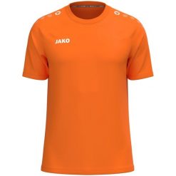 Bawełniana koszulka Jako One. Białe koszulki sportowe męskie Jako, l, bez wzorów, z bawełny, bez kołnierzyka, bez ramiączek, do piłki nożnej. Za 102.61 zł.