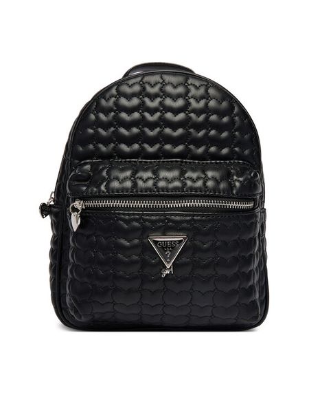 Guess Plecak J6GZ00 WHEG0 Czarny. Czarne torby i plecaki dziecięce Guess, ze skóry. Za 239.99 zł.