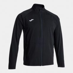 Kurtka z dresu Joma Doha II. Czarne kurtki męskie Joma, m, bez wzorów, z dresówki, bez kaptura. Za 309.00 zł.