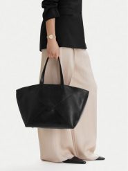 GINO ROSSI Torebka C-LDA7826 Czarny. Czarne torebki do ręki damskie Gino Rossi, bez wzorów, z materiału, bez dodatków. Za 279.99 zł.