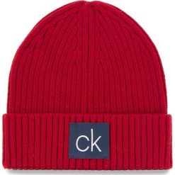 Czapka CALVIN KLEIN - Basic Rib Beanie K50K504096 628. Czapki i kapelusze męskie marki Calvin Klein. W wyprzedaży za 159.00 zł.