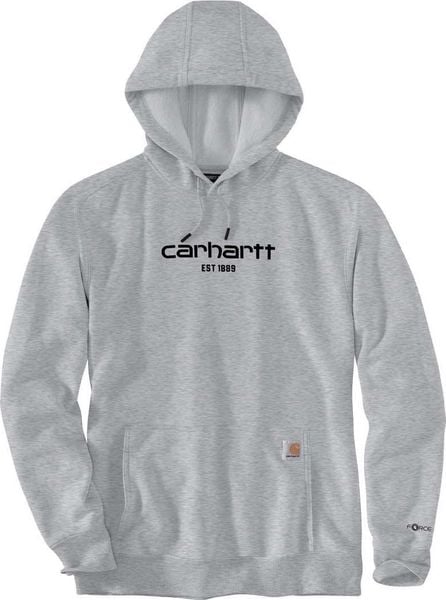 Carhartt Bluza Carhartt Force Lightweight Logo Asphalt. Bluzy męskie Carhartt, m, bez wzorów, bez kaptura. Za 273.04 zł.