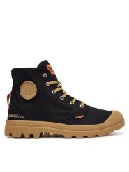 Palladium Trampki Pampahi Htggum 74988-008-M Czarny. Czarne trampki męskie Palladium, bez wzorów, z materiału, bez zapięcia. Za 389.99 zł.