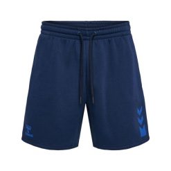 Męska szorty fitness oddychające Hummel Hmlactive Deep Petrol Blue. Niebieskie buty sportowe męskie Hummel, m, bez wzorów, na fitness i siłownię. Za 194.00 zł.