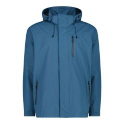 Kurtka przeciwdeszczowa wodoodporna CMP Outdoorjacke z kapturem, Niebieski. Niebieskie kurtki męskie CMP, xl, bez wzorów, sportowe, z kapturem. Za 340.00 zł.