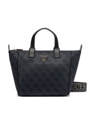 Guess Torebka Adrian Logo Travel TWNB21 68019 Szary ciemny. Szare torebki do ręki damskie Guess, z aplikacjami, z materiału, bez dodatków. Za 544.99 zł.
