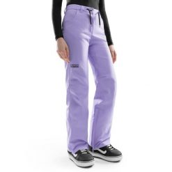 Spodnie snowboardowe hardshell damskie Peyto-W. Fioletowe spodnie materiałowe damskie SIROKO, s, bez wzorów, z hardshellu. Za 844.00 zł.