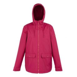 Kurtka turystyczna damska Regatta Broadia parka przeciwdeszczowa. Czerwone kurtki damskie Regatta, na zimę, l, bez wzorów, z tkaniny, eleganckie, bez kaptura. Za 280.95 zł.