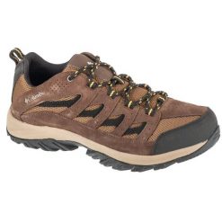 Buty Columbia Crestwood 1781181203 brązowe. Brązowe trekkingi męskie przed kostkę. Za 421.70 zł.