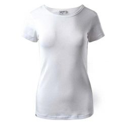 T-shirt Damski Lady Puro. Białe t-shirty damskie Hi-tec, l, bez wzorów, z bawełny, bez kołnierzyka. Za 64.99 zł.