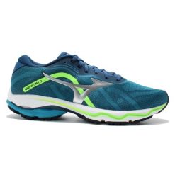 Buty do biegania męskie Mizuno Wave Ultima 13. Niebieskie buty sportowe męskie Mizuno, bez zapięcia, do biegania, mizuno wave. Za 593.50 zł.