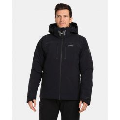 Męska luksusowa kurtka narciarska Kilpi LTD ASTER-M. Czarne kurtki męskie Kilpi, na zimę, m, bez wzorów, z nylonu, sportowe, bez kaptura. Za 1,661.41 zł.